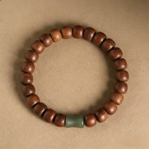 Soul-Calming Six Paths Wood Bracelet